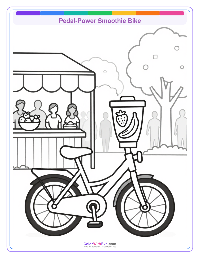 Pedal-Power Smoothie Bike preview