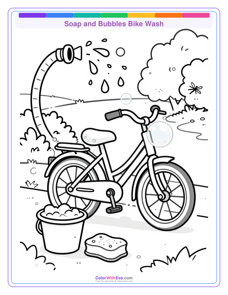 Soap and Bubbles Bike Wash preview
