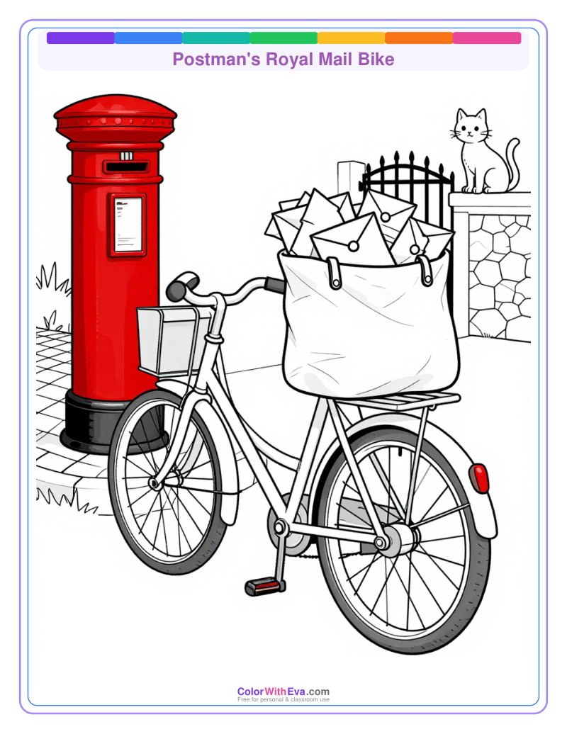 Postman's Royal Mail Bike preview