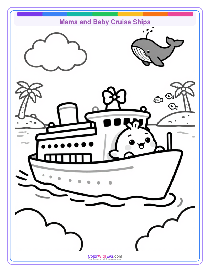 Mama and Baby Cruise Ships thumbnail