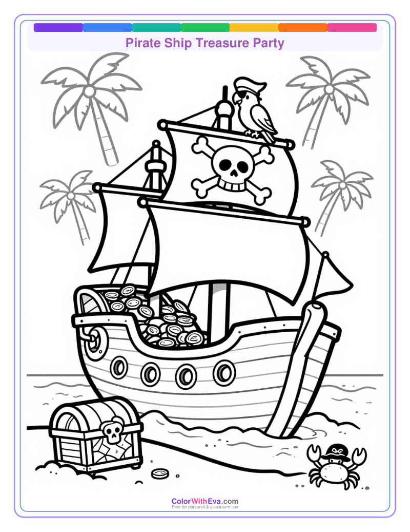 Pirate Ship Treasure Party thumbnail