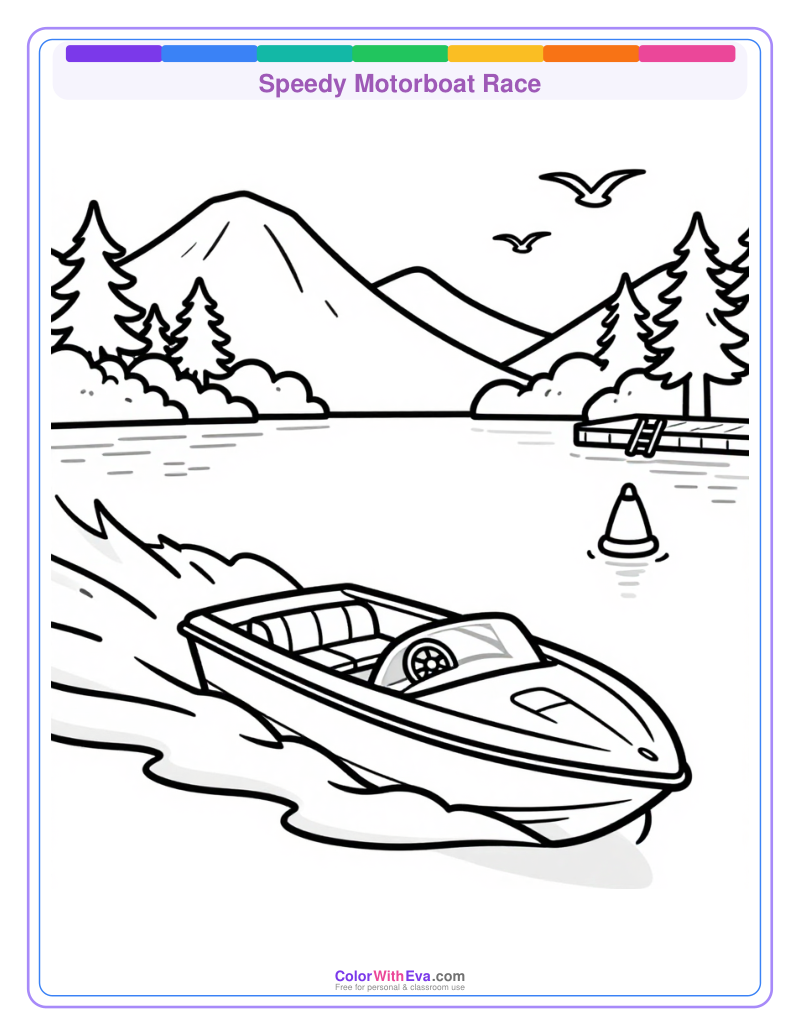 Speedy Motorboat Race preview