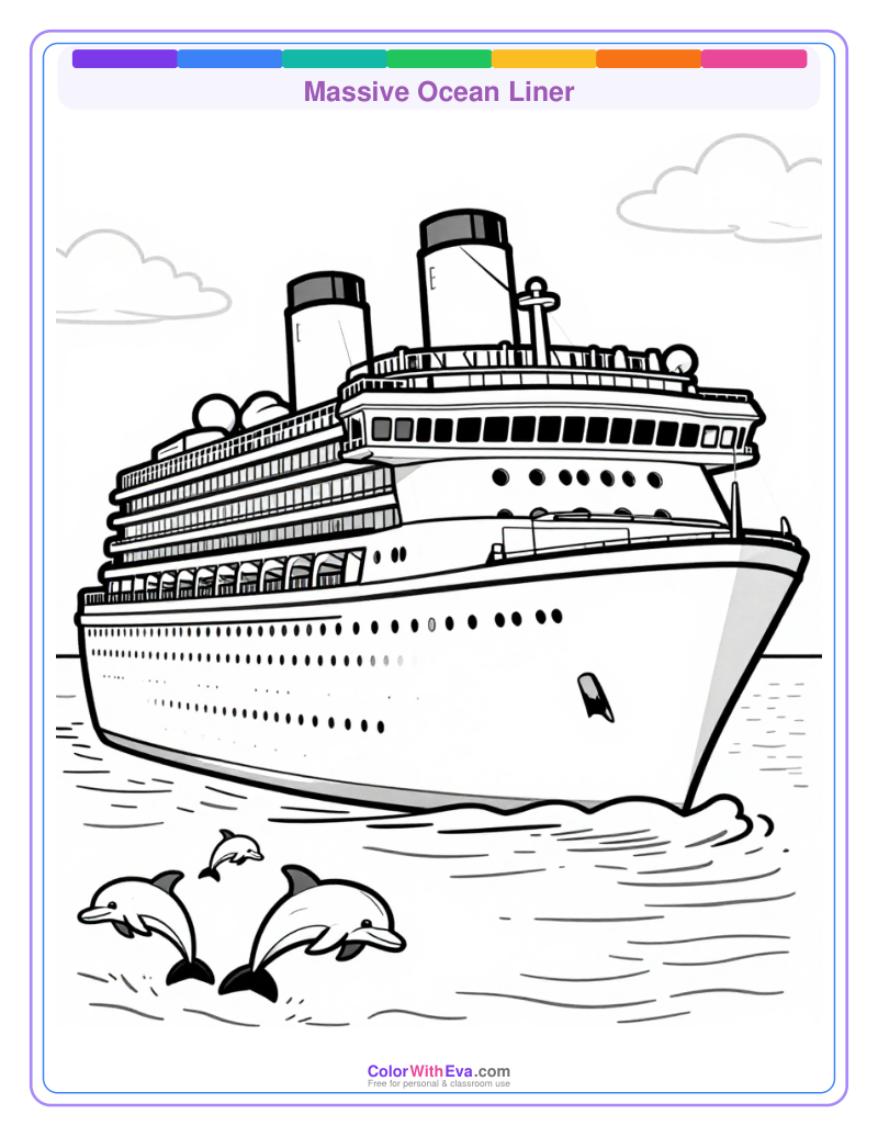 Massive Ocean Liner preview