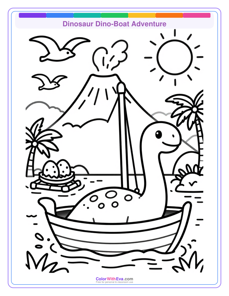 Dinosaur Dino-Boat Adventure thumbnail