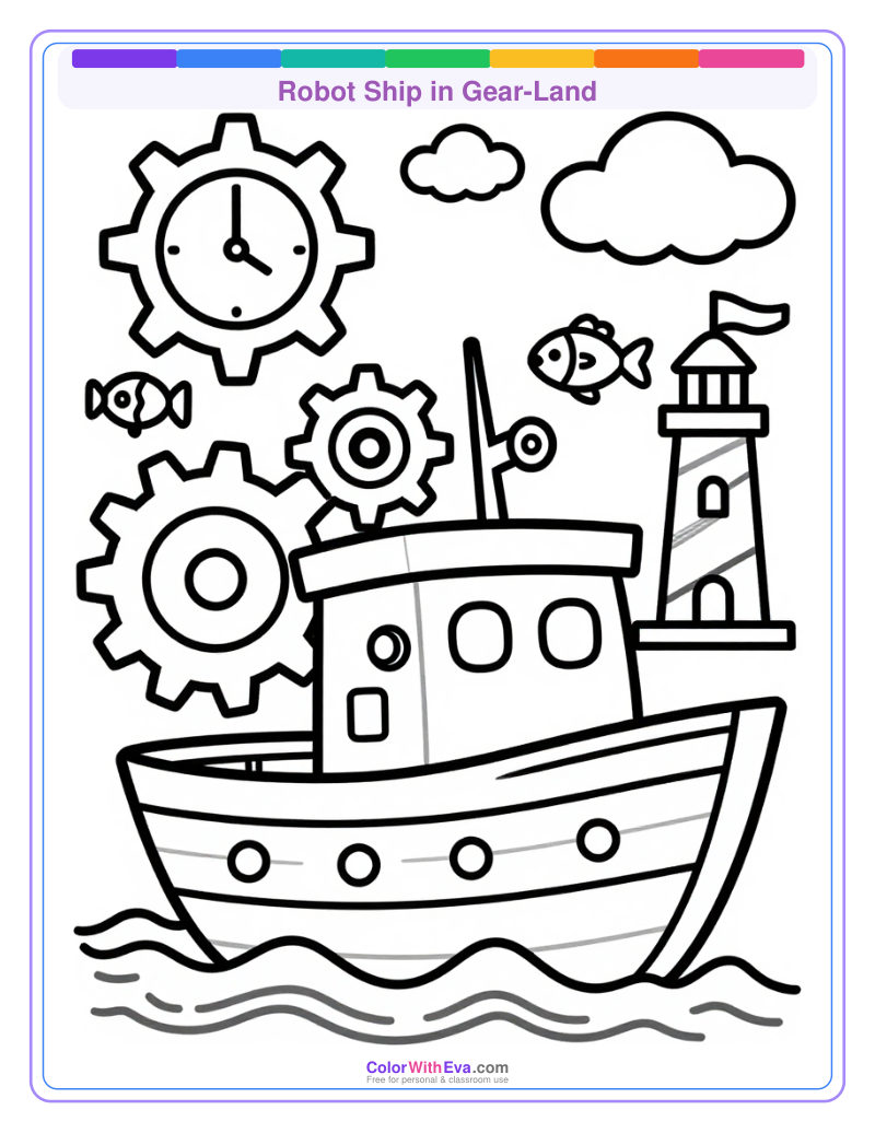 Robot Ship in Gear-Land thumbnail