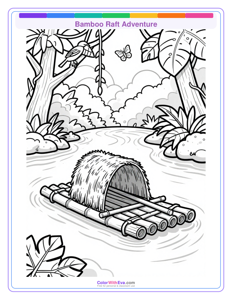 Bamboo Raft Adventure preview