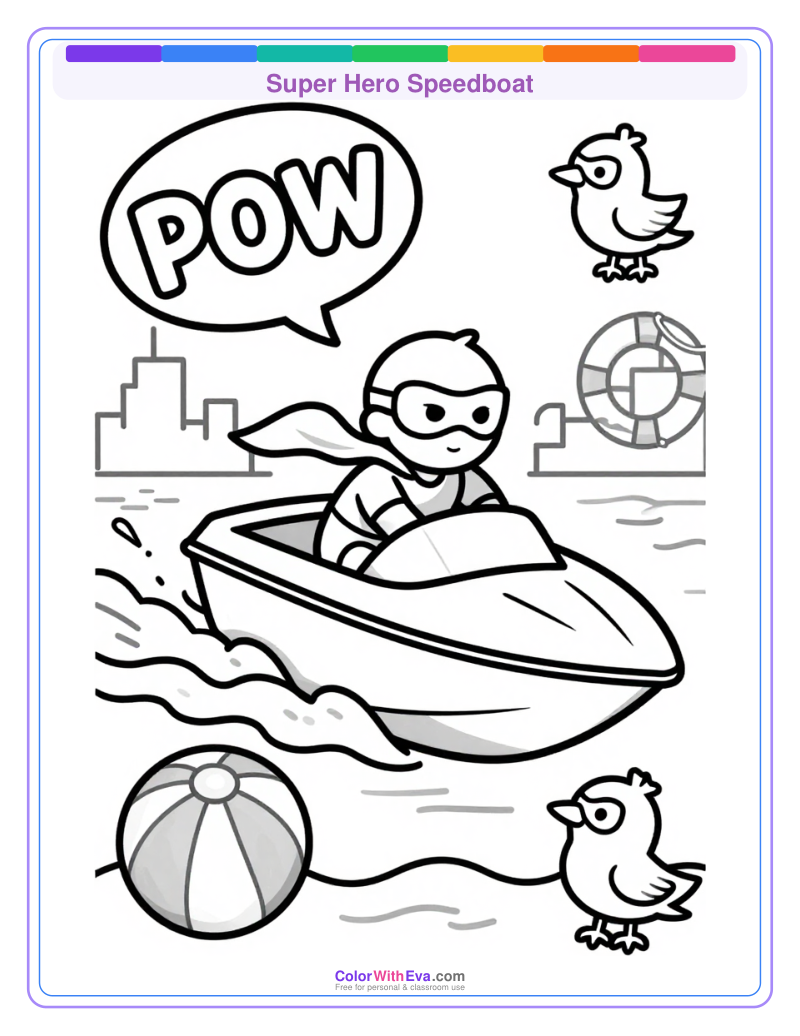Super Hero Speedboat thumbnail