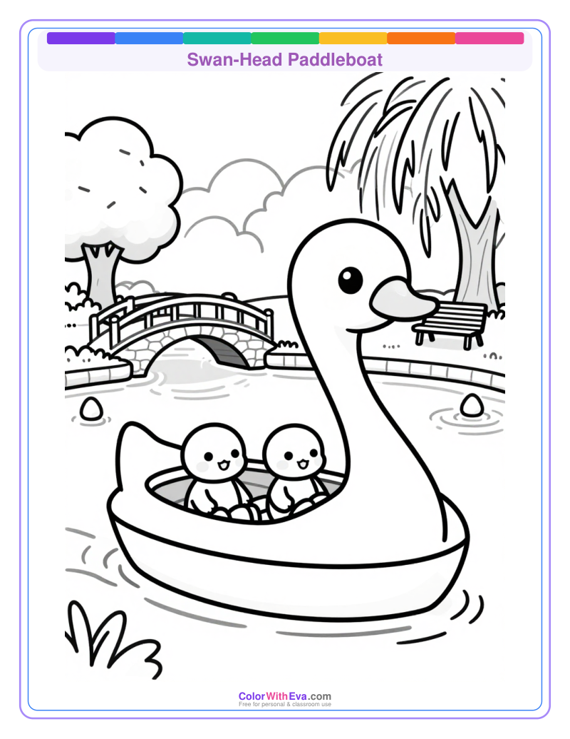 Swan-Head Paddleboat preview