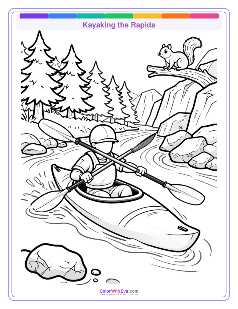 Kayaking the Rapids preview