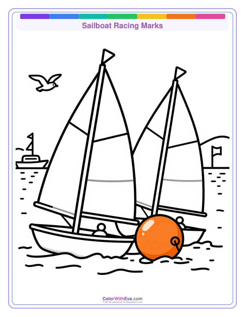 Sailboat Racing Marks preview