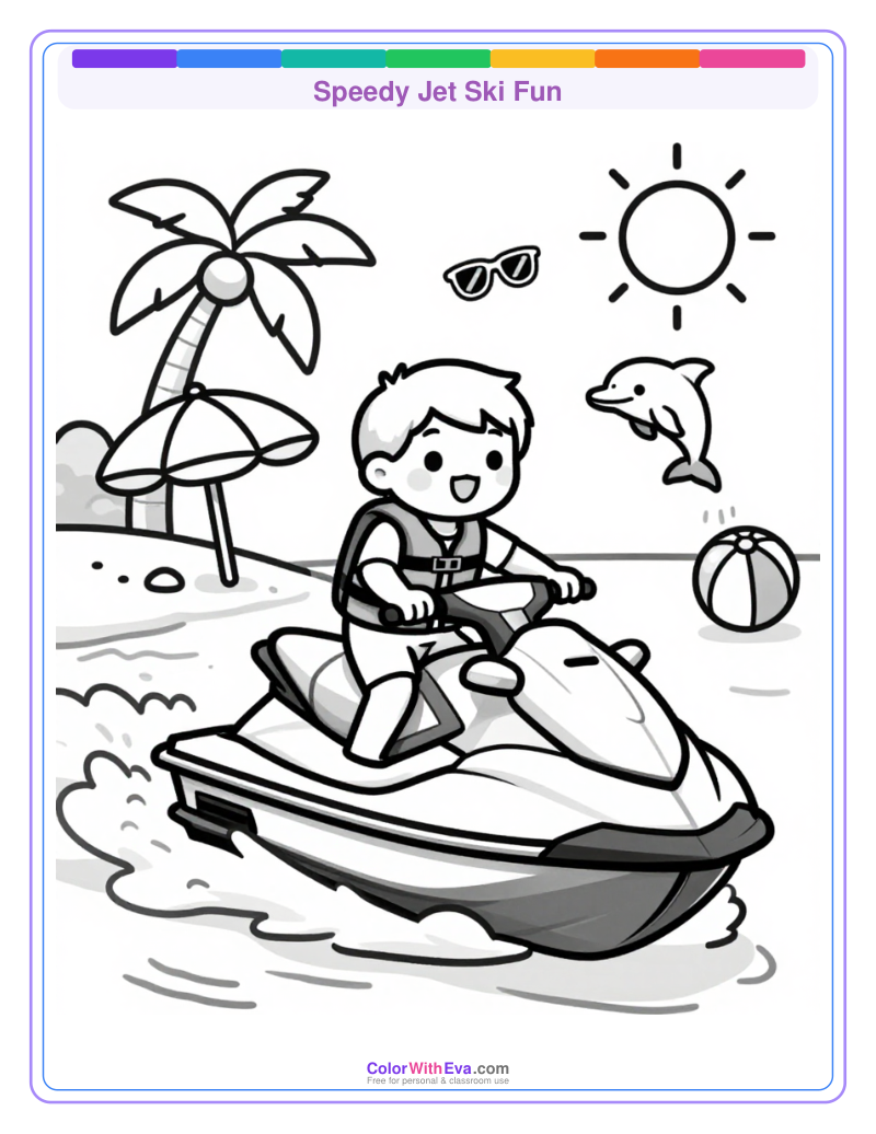 Speedy Jet Ski Fun preview