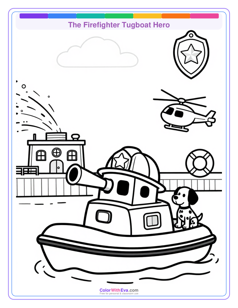 The Firefighter Tugboat Hero thumbnail