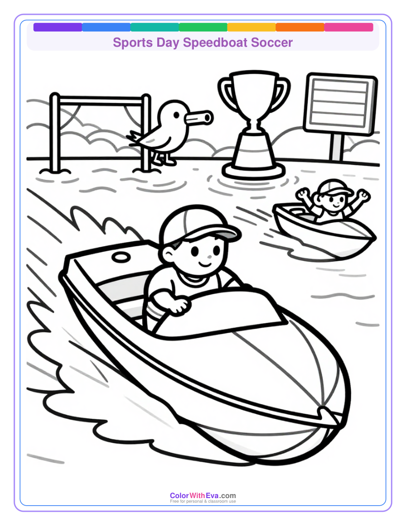 Sports Day Speedboat Soccer thumbnail