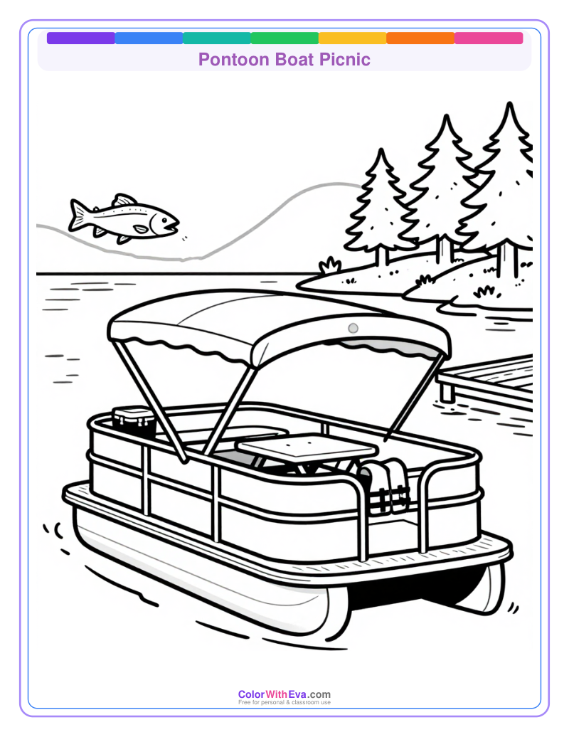 Pontoon Boat Picnic preview