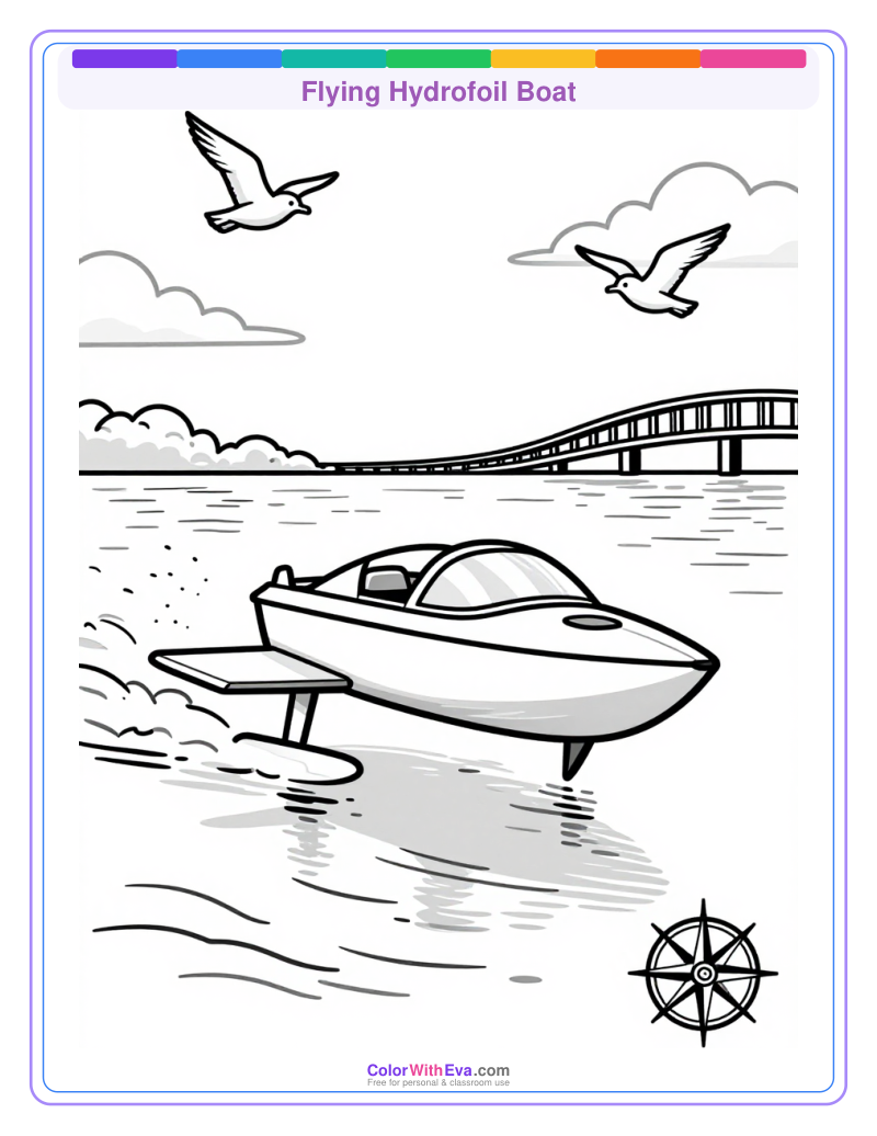 Flying Hydrofoil Boat preview