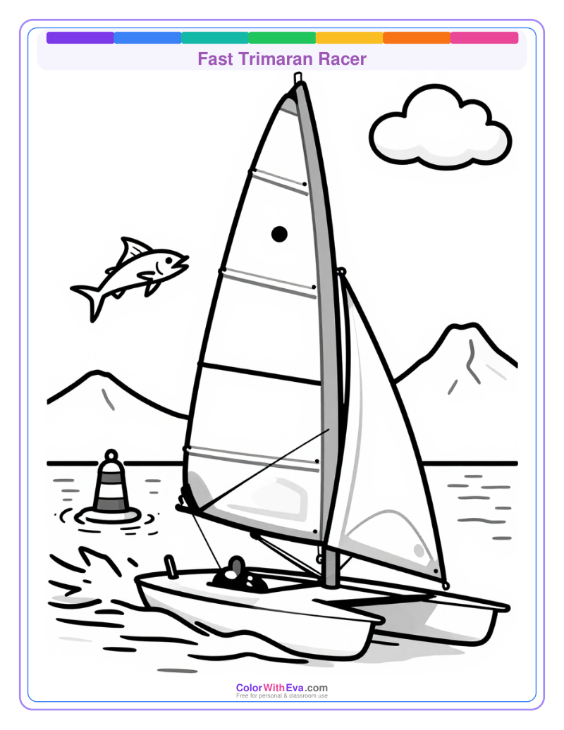 Fast Trimaran Racer preview