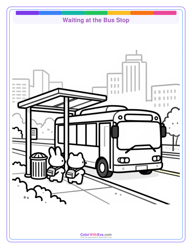 Waiting at the Bus Stop preview