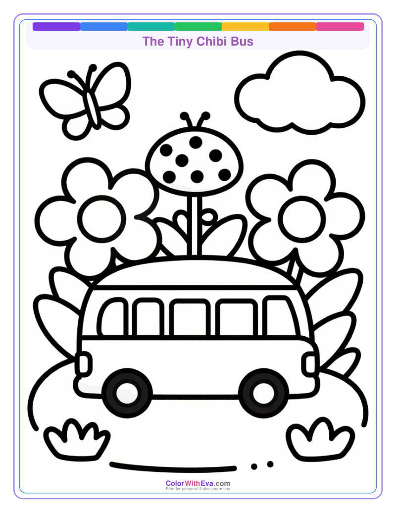 The Tiny Chibi Bus preview