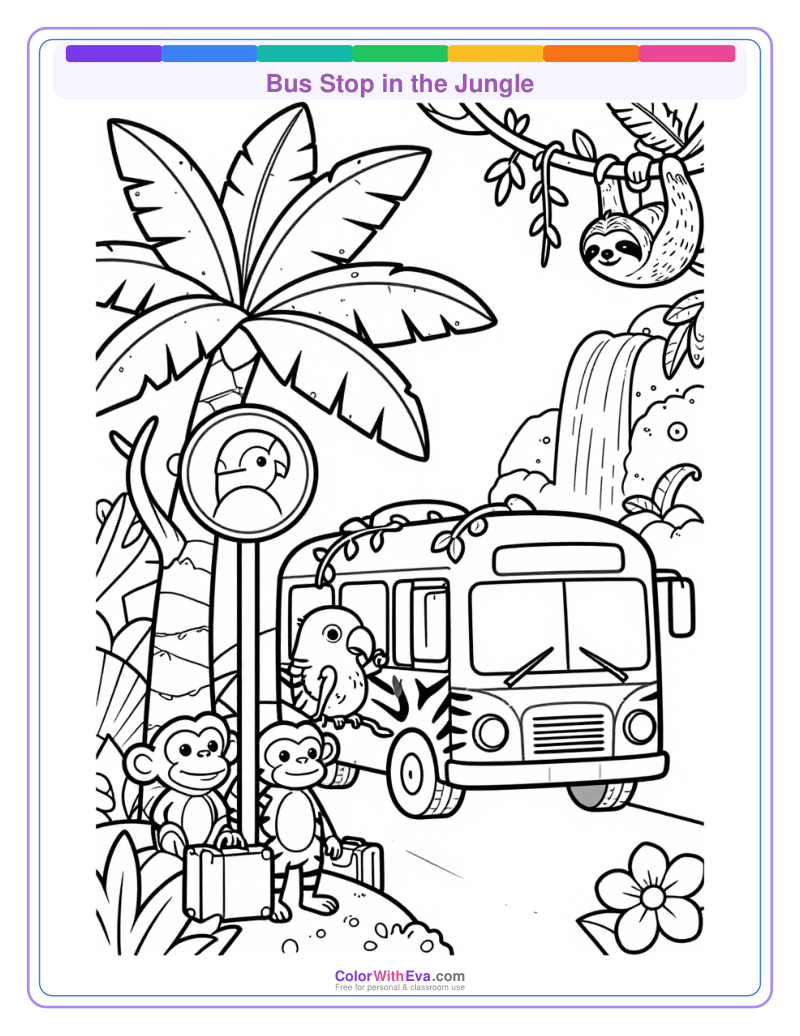Bus Stop in the Jungle thumbnail