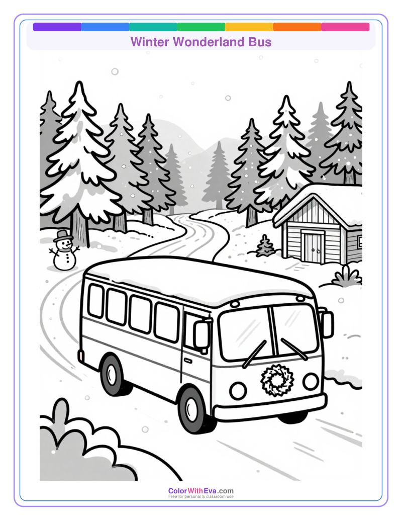Winter Wonderland Bus preview