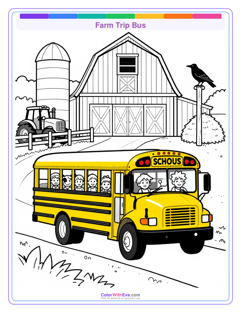 Farm Trip Bus preview