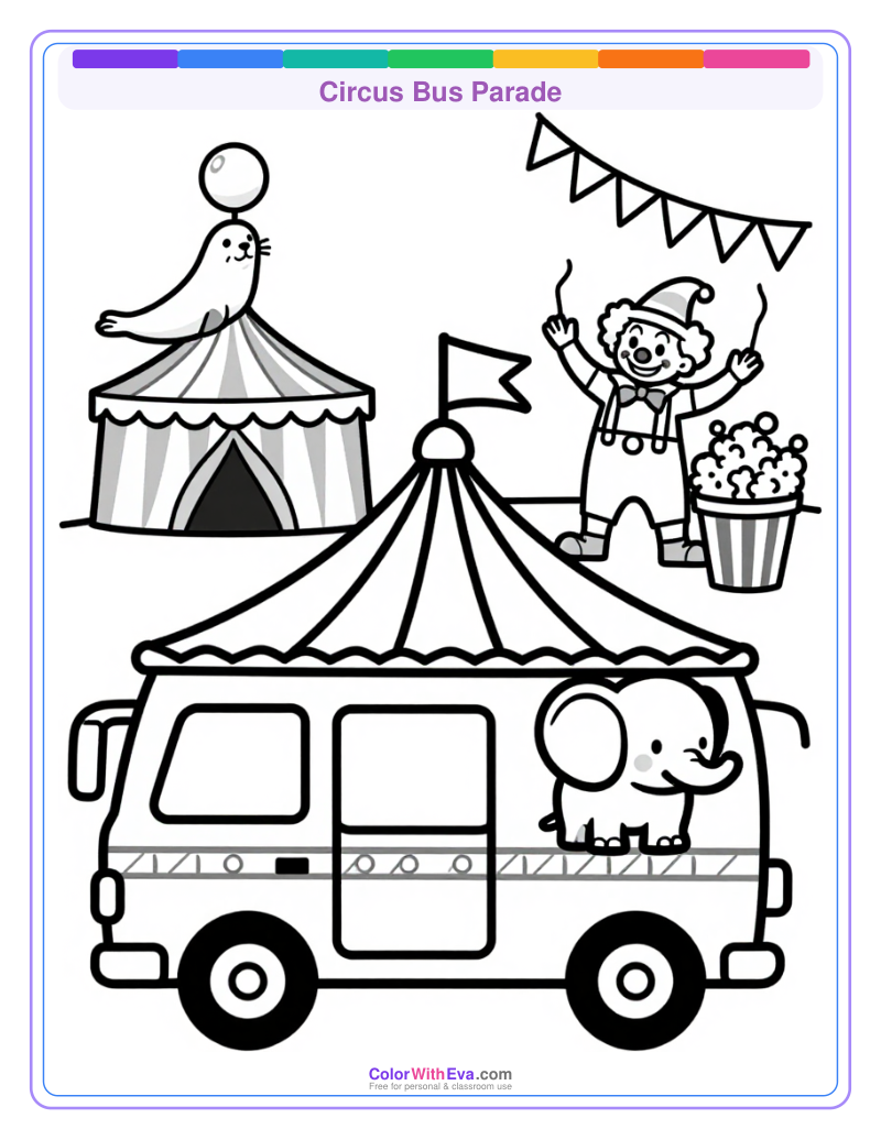 Circus Bus Parade preview