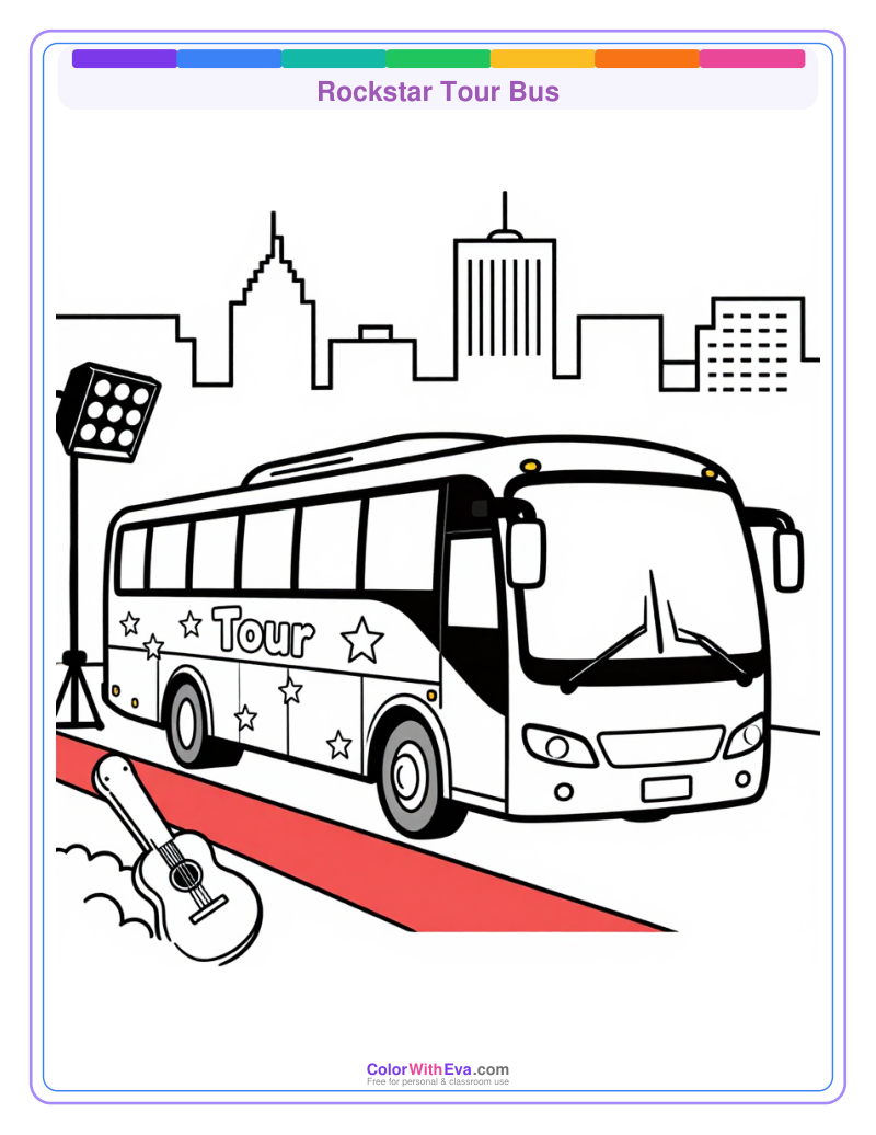 Rockstar Tour Bus preview
