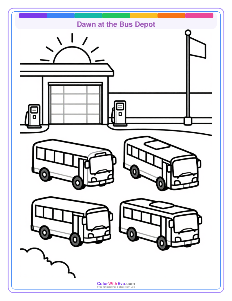 Dawn at the Bus Depot preview