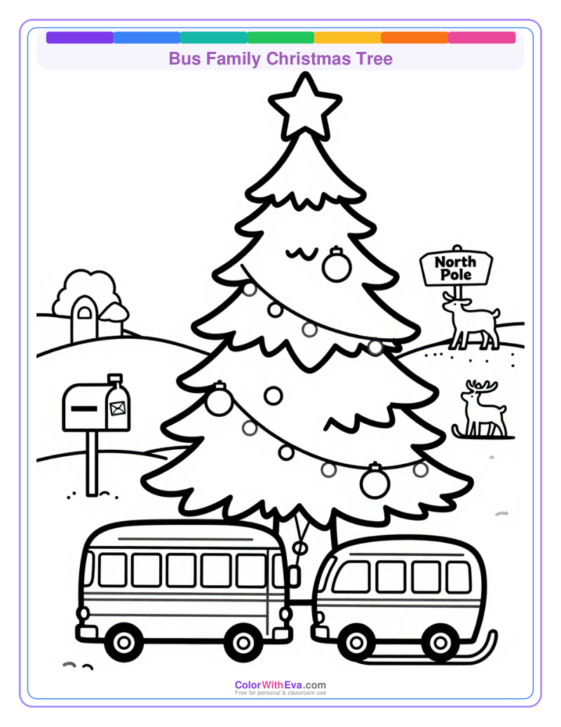 Bus Family Christmas Tree thumbnail