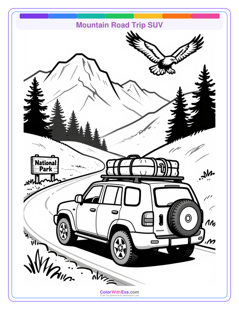 Mountain Road Trip SUV preview