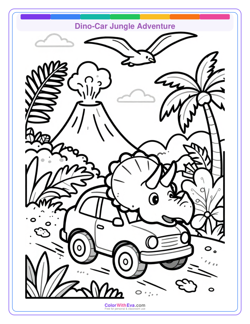 Dino-Car Jungle Adventure thumbnail