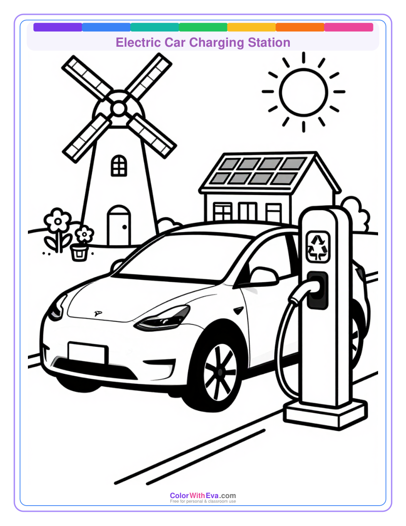 Electric Car Charging Station preview