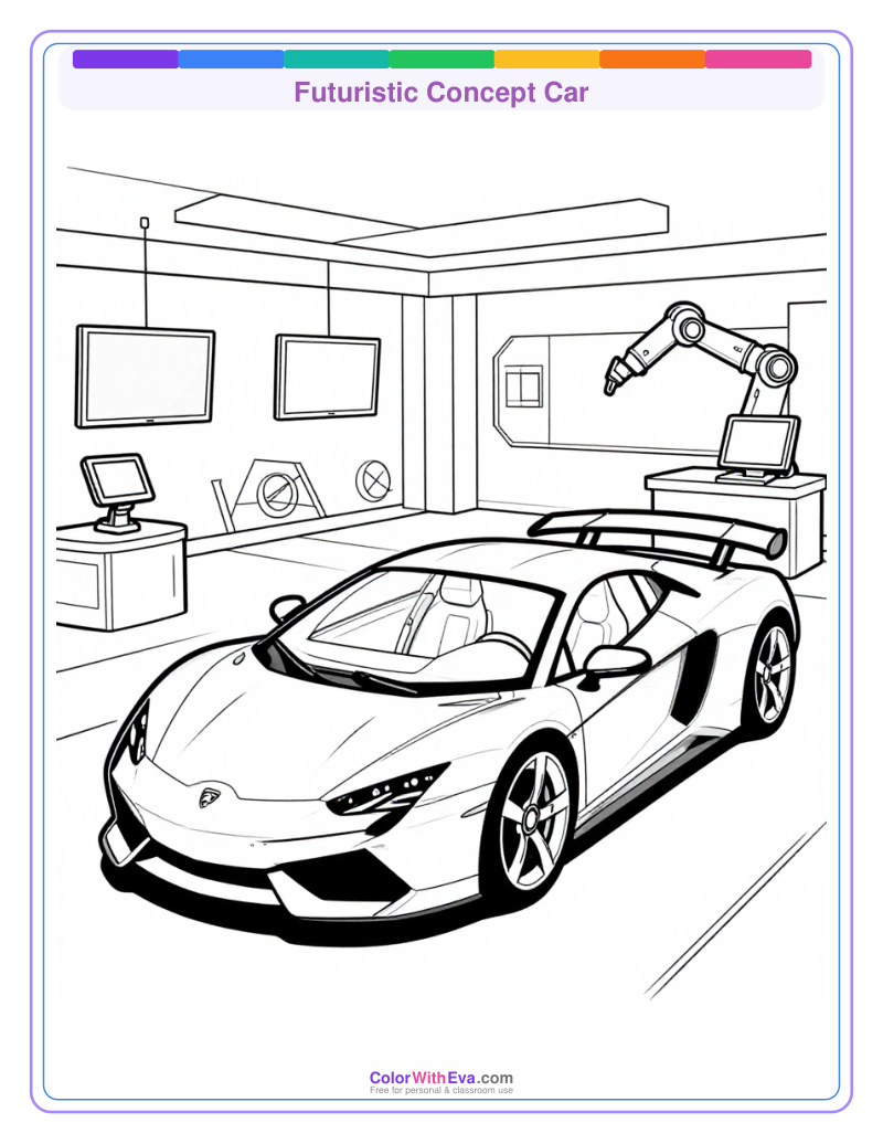 Futuristic Concept Car preview