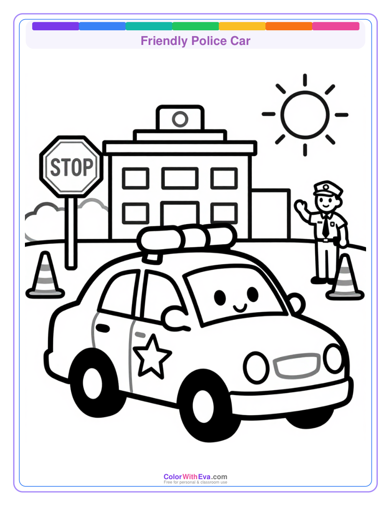 Friendly Police Car preview