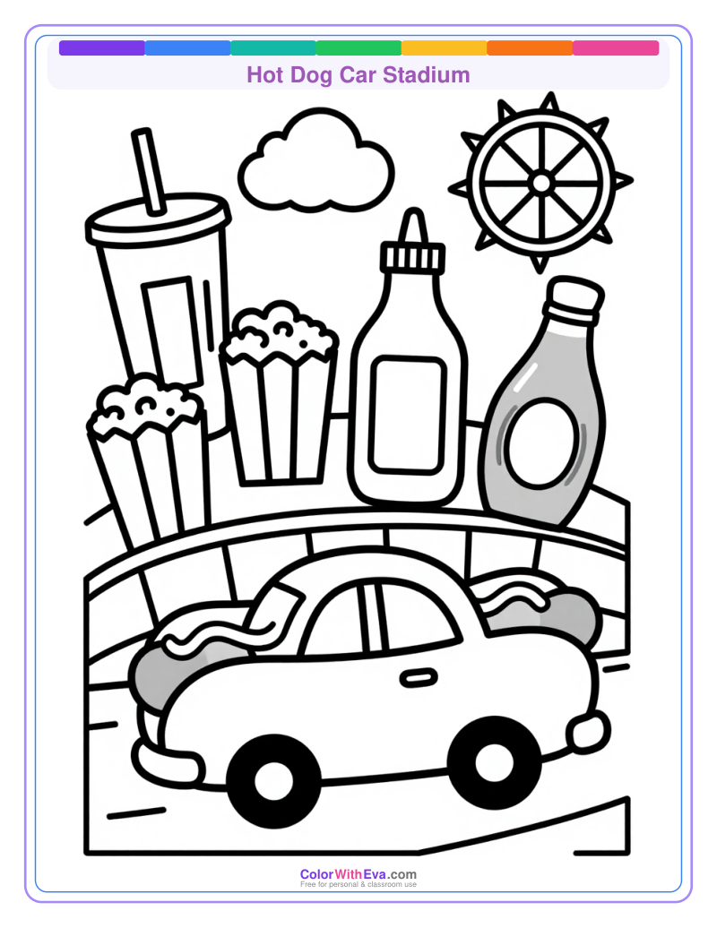 Hot Dog Car Stadium thumbnail