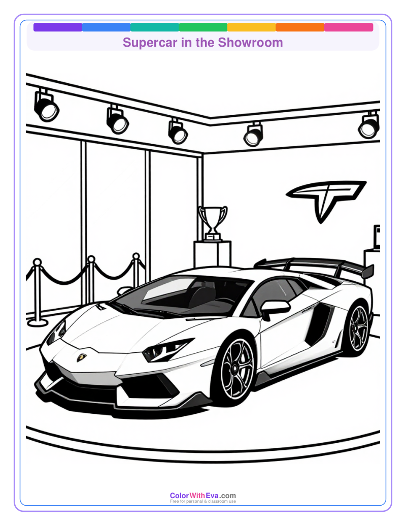 Supercar in the Showroom preview