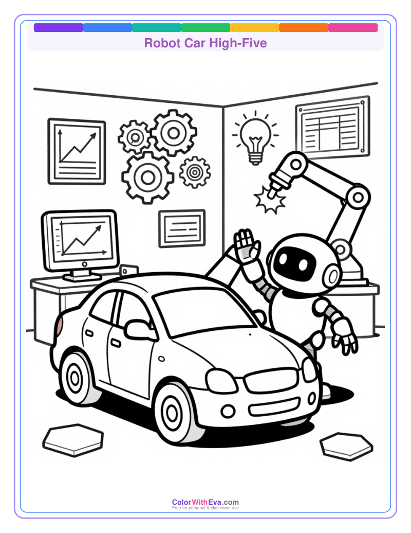 Robot Car High-Five thumbnail