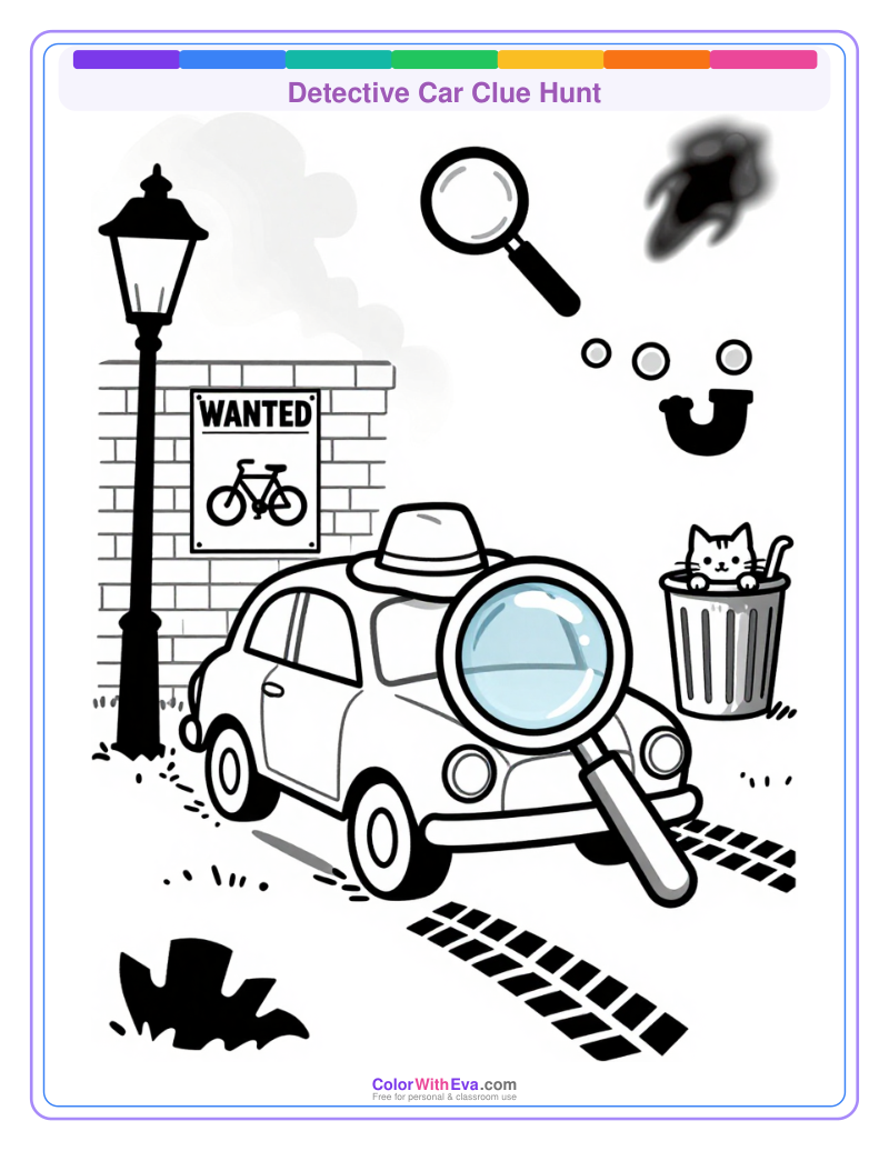 Detective Car Clue Hunt thumbnail