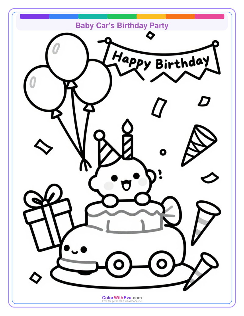 Baby Car's Birthday Party thumbnail