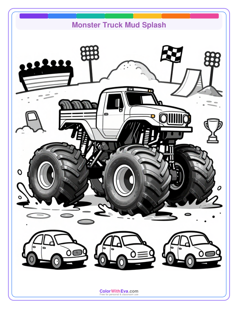Monster Truck Mud Splash thumbnail