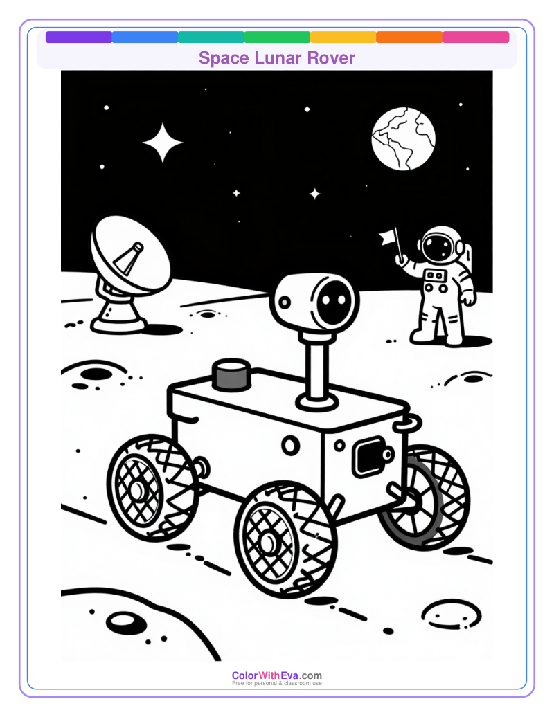 Space Lunar Rover preview