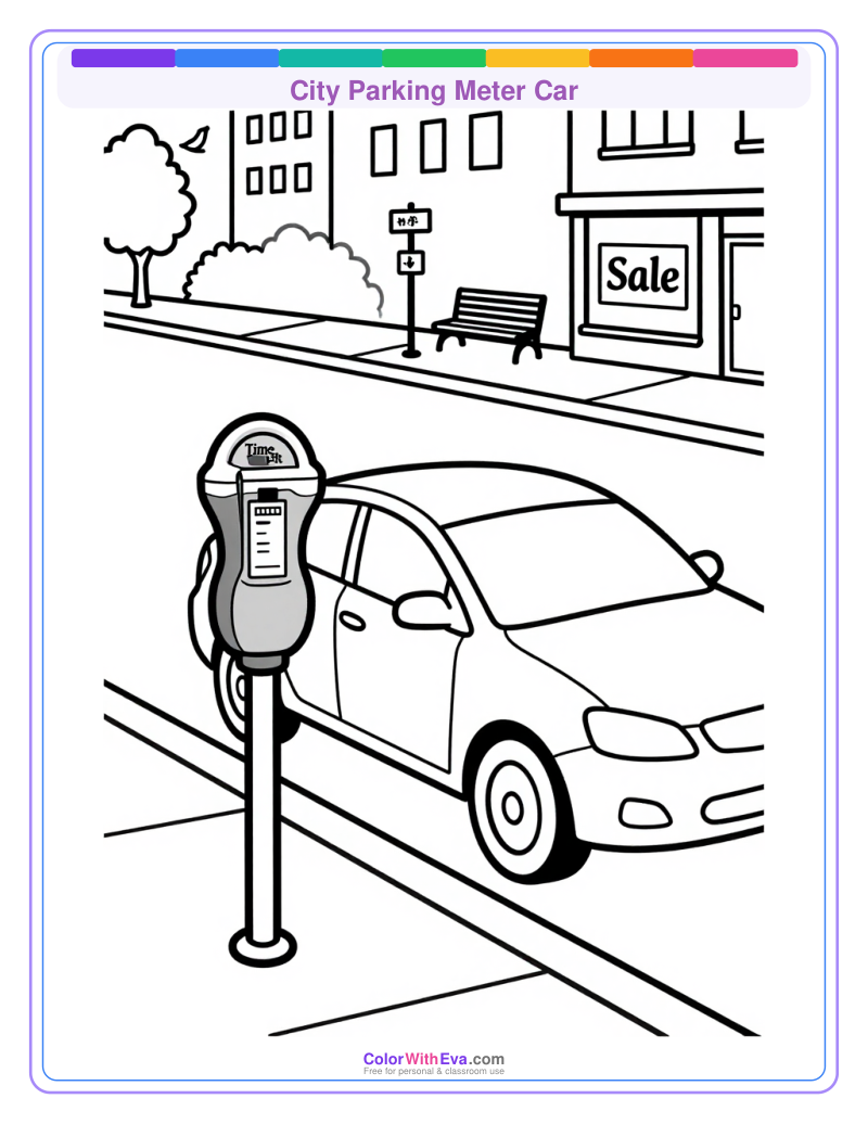 City Parking Meter Car preview