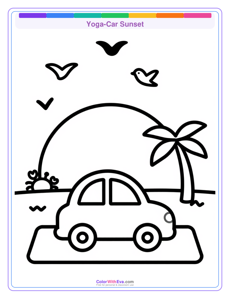 Yoga-Car Sunset thumbnail