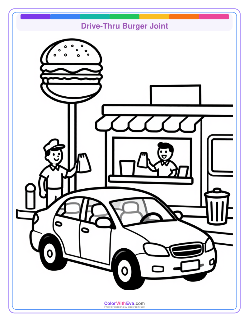Drive-Thru Burger Joint preview