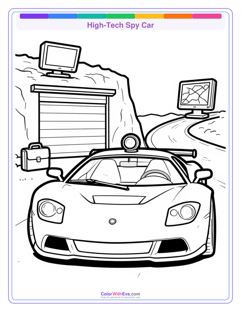 High-Tech Spy Car preview