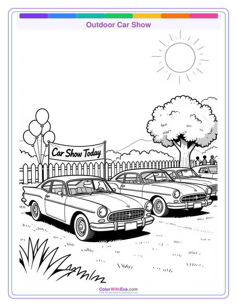 Outdoor Car Show preview