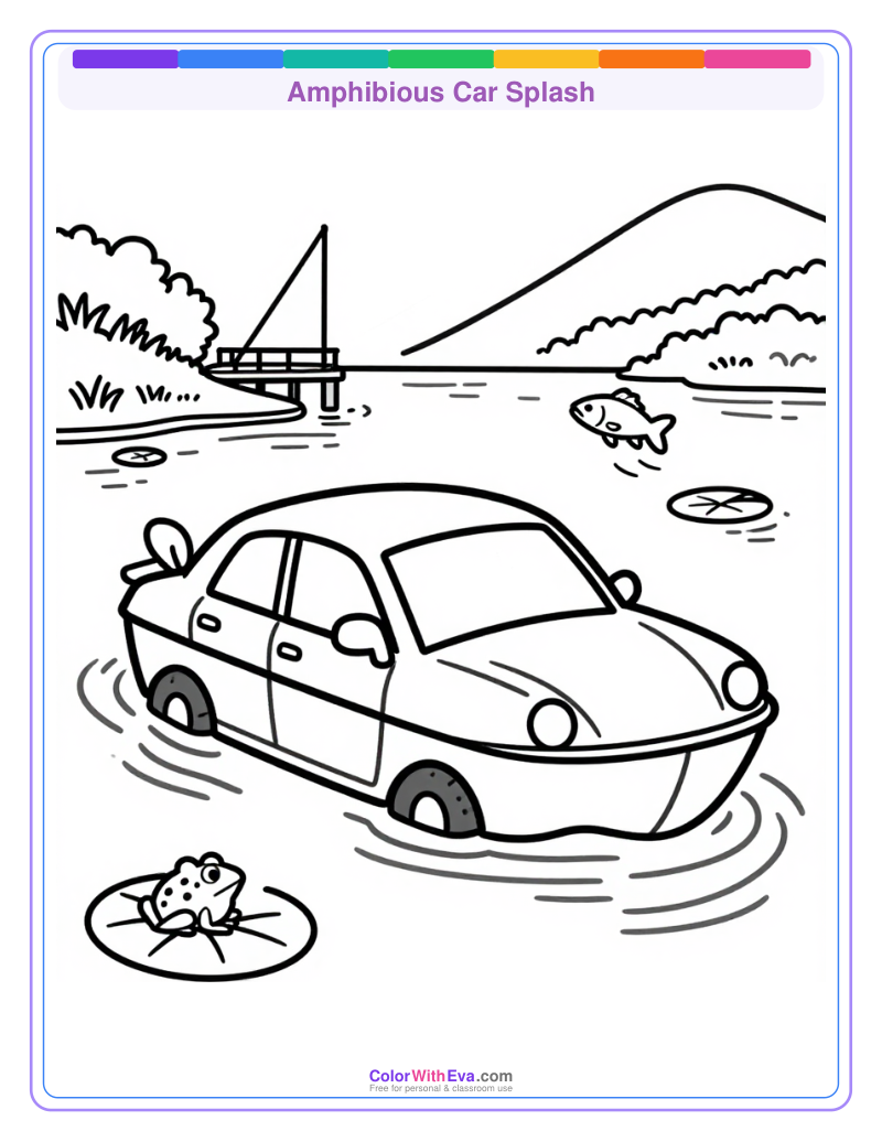 Amphibious Car Splash preview