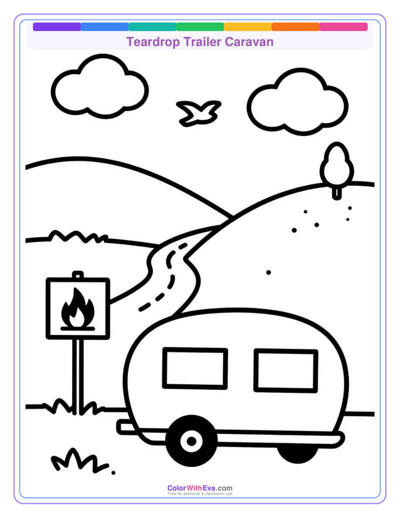 Teardrop Trailer Caravan preview