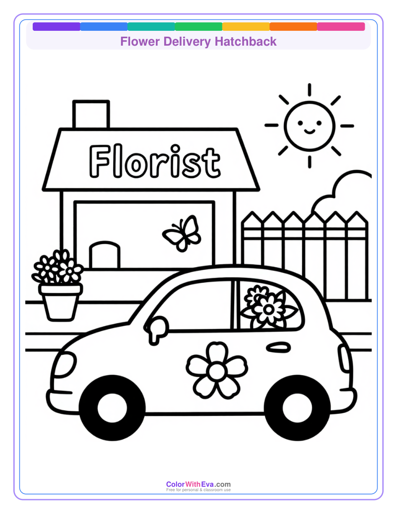 Flower Delivery Hatchback preview