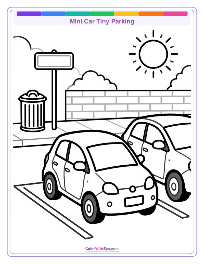 Mini Car Tiny Parking preview